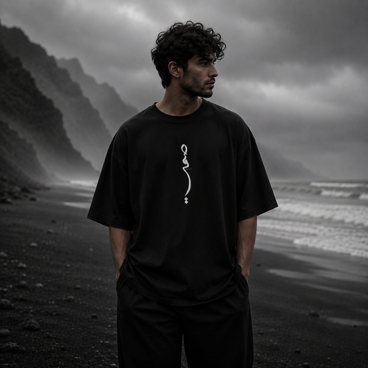 Silent – Oversized T-Shirt Herren – 240 GSM Heavyweight | IronCulture®