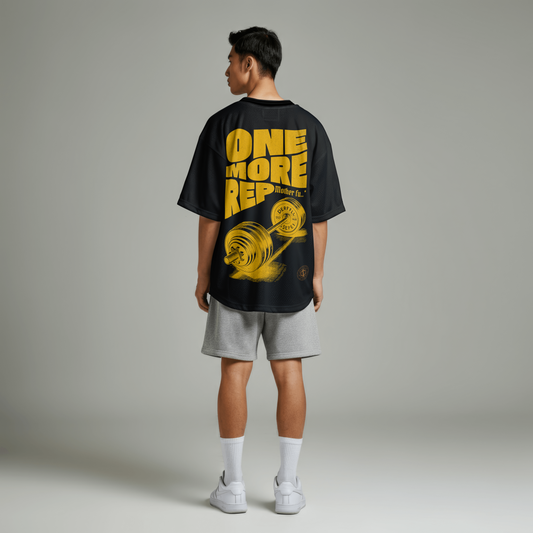 One More Rep –Oversize T-Shirt | IRONCULTUR Street & Gym Wear