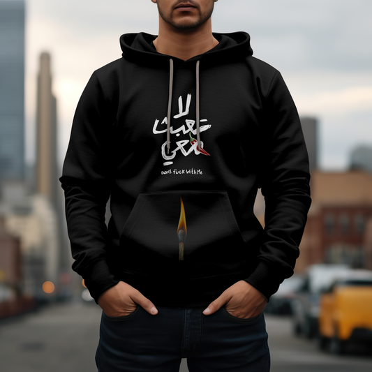 Calle Grito Hoodie – Black Resistance Edition
