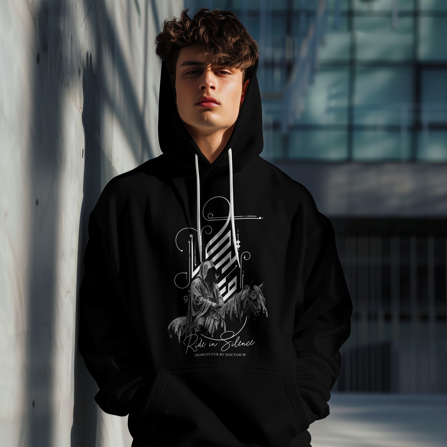 Ride in Silence – Premium Hoodie