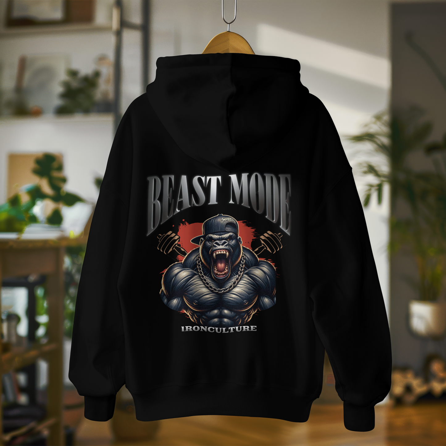 BEAST MODE Hoodie by IronCulture