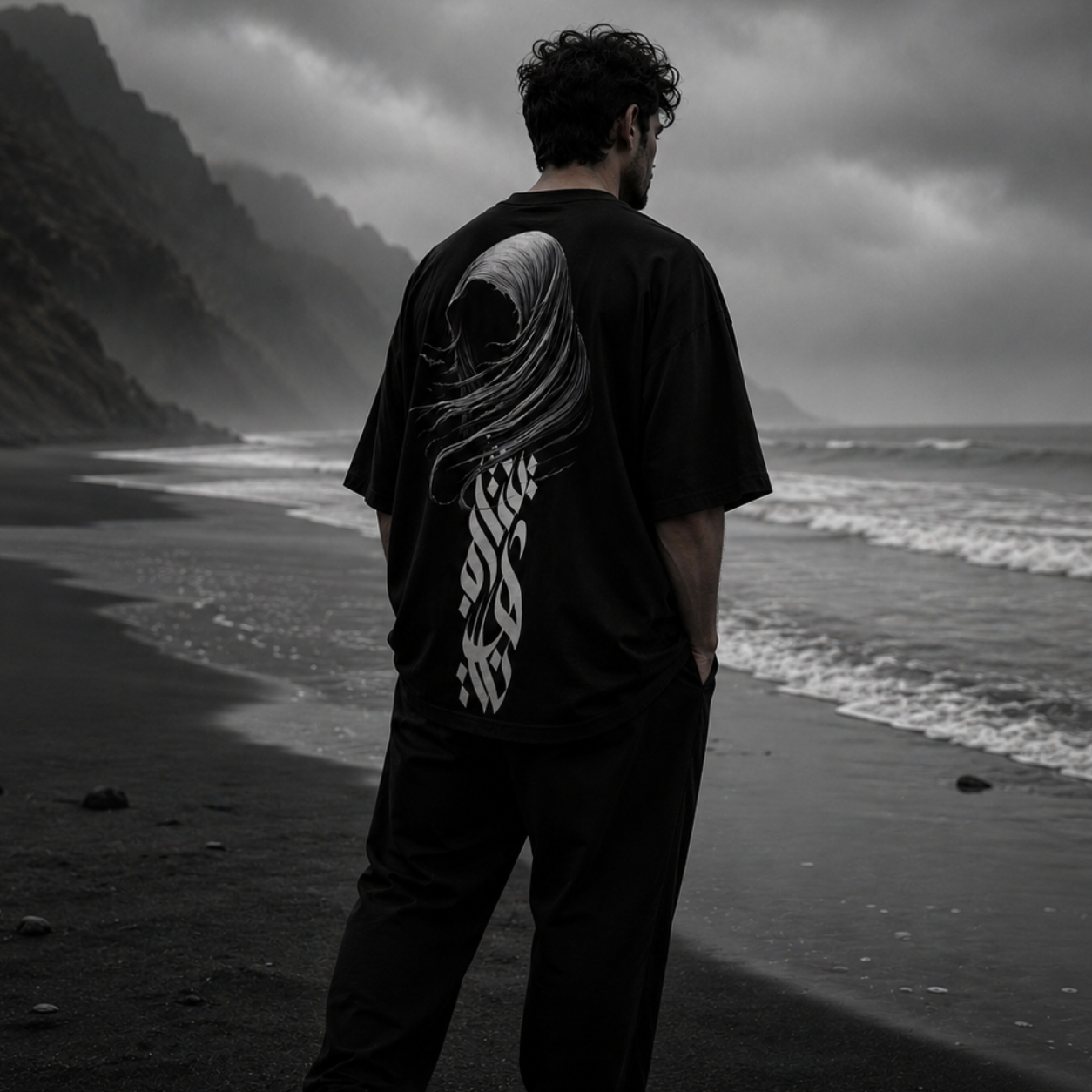 Silent  – Oversized T-Shirt Herren – 270 GSM Heavyweight | IronCulture®