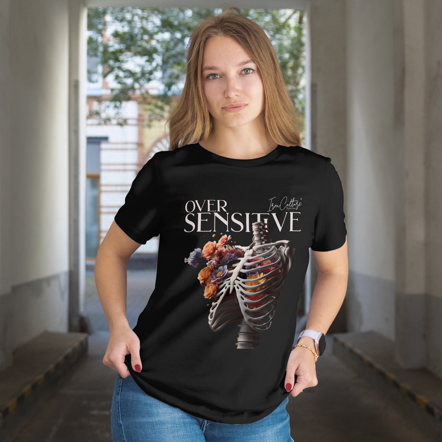 Over Sensitive” Women’s Oversized T-Shirt