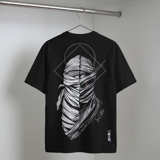 Silent Resistance - Oversized T-Shirt Herren – 270 GSM Heavyweight | IronCulture®