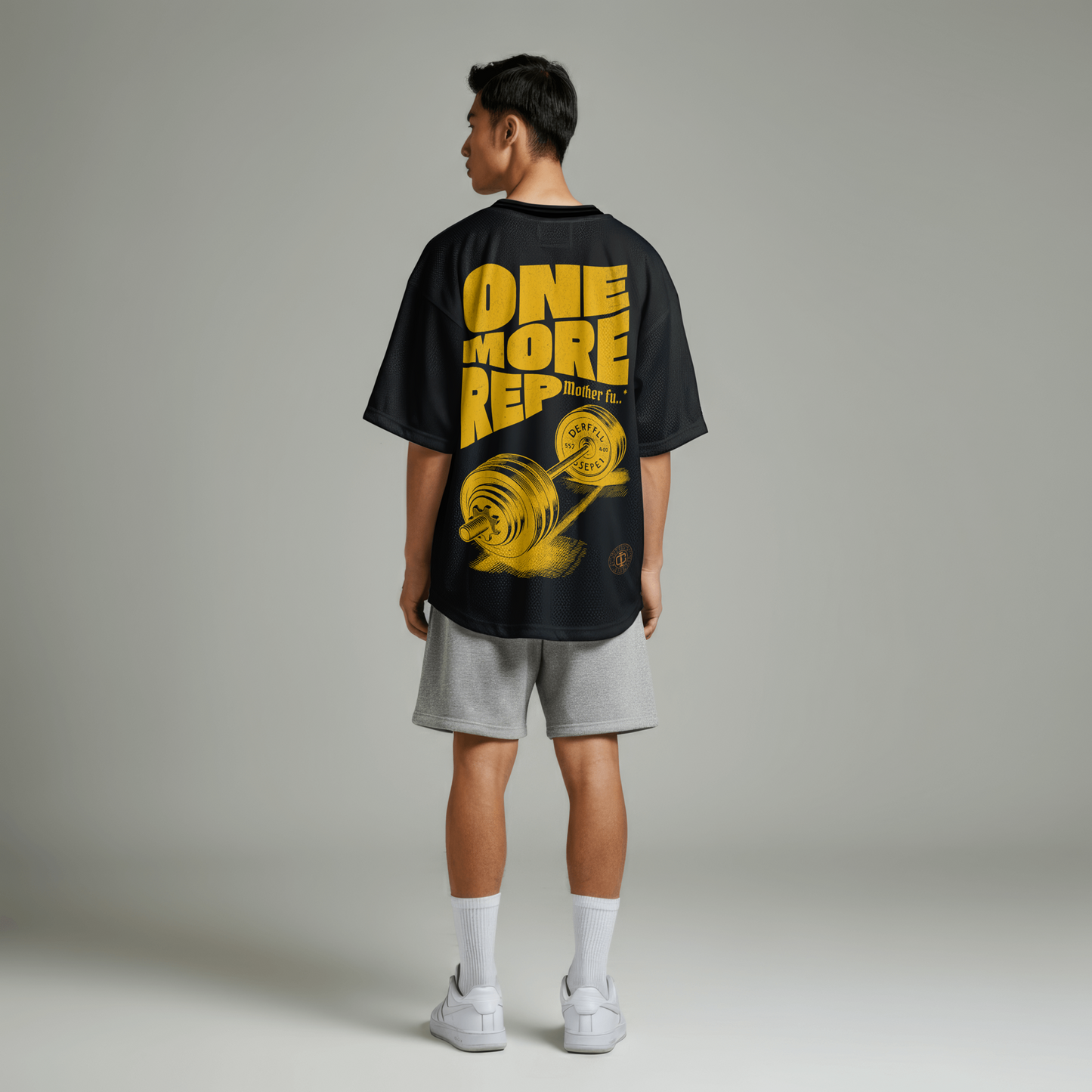 One More Rep –Oversize T-Shirt | IRONCULTUR Street & Gym Wear