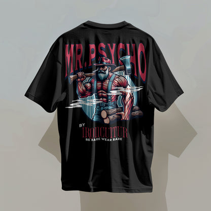 Mr. Psycho Oversize T-Shirt | IRONCULTUR Street & Gym Wear
