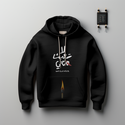Calle Grito Hoodie – Black Resistance Edition