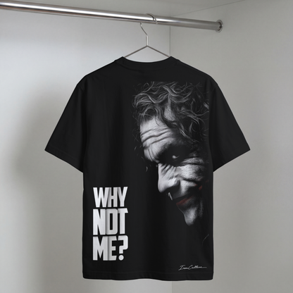 WHY NOT ME? - Oversized T-Shirt Herren – 270 GSM Heavyweight | IronCulture®