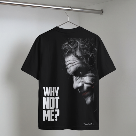 WHY NOT ME? - Oversized T-Shirt Herren – 270 GSM Heavyweight | IronCulture®
