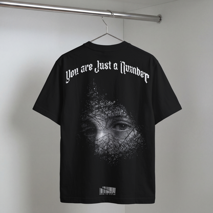 YOU ARE JUST A NUMBER - Oversized T-Shirt Herren – 270 GSM Heavyweight | IronCulture®