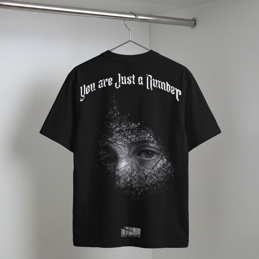 YOU ARE JUST A NUMBER - Oversized T-Shirt Herren – 270 GSM Heavyweight | IronCulture®